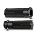 Manetki Arlen Ness Fusion billet slot track, czarne