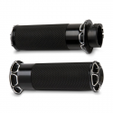 Manetki Arlen Ness Fusion billet beveled, czarne