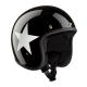 BANDIT JET HELMET, CZARNY/BIAŁY