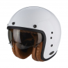 Kask Scorpion Belfast Jet Luxe, biały XL