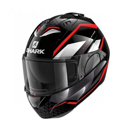 Kask Shark Evo-Es Yari czarny/czerwony/biały XL
