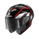 Kask Shark Evo-Es Yari czarny/czerwony/biały XL