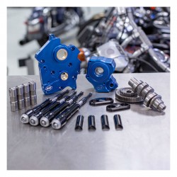 S&S, zestaw skrzyni rozrządu M8 - Napęd przekładniowy, chłodzony olejem 18-23 Softail 17-23 Touring. (Modele chłodzone olej