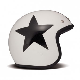 Kask DMD Vintage Star biały