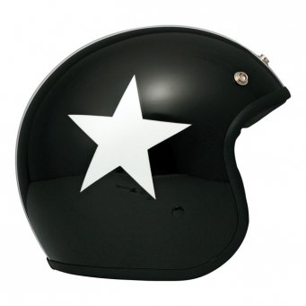Kask DMD Vintage Star matowy czarny XS