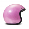 Kask DMD Vintage brokatowy różowy L