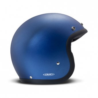 Kask DMD Vintage metalik niebieski