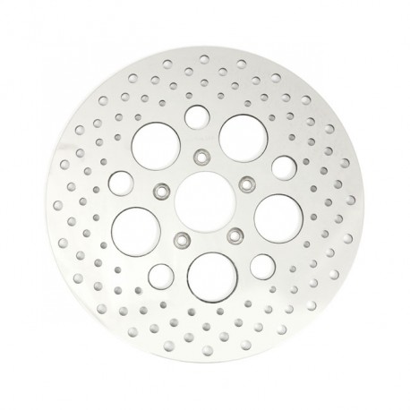 TARCZA HAMULCOWA PRZÓD, 11,5 CALA WIERCONE 00-14 Softail 00-05 Dyna 00-07 Touring 00-13 XL 08-12 XR1200 (NU)