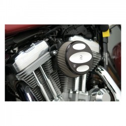 Arlen Ness, zestaw filtr powietrza Stage 1 Billet Sucker. Czarny, model 16-17 Softail, 16-17 FXDLS, 08-16 Touring Trike (NU). (e