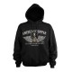 Amerykański hoodies z kierownicą motocyklową M
