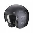 Kask Scorpion Belfast evo pique matowy czarny/srebrny XL