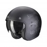 Kask Scorpion Belfast evo pique matowy czarny/srebrny rozmiar L.
