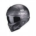 Kask Scorpion Exo-combat II matowy czarny/biały 2XL
