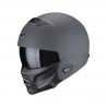 Kask Scorpion Exo-combat II w kolorze ciemnoszarym, rozmiar M.