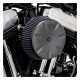 V&H, filtr powietrza VO2 Eliminator. Czarny 16-17 Softail 16-17 FXDLS 08-16 Touring Trike. (modele z e-throttle) (NU)