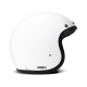 Kask DMD Vintage jednolity biały XS