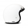 Kask DMD Vintage jednolity biały XS