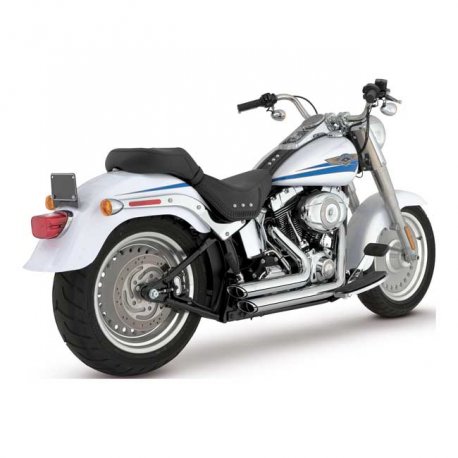 Układ wydechowy Vance & Hines, 2-1/2" Shortshots staggered, 87-11 SOFTAIL