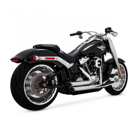 Układ wydechowy Vance & Hines, 2-1/2" Shortshots staggered, 18-20 Softail FLFB