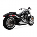 Układ wydechowy Vance & Hines, 2-1/2" Shortshots staggered, 18-20 Softail FLFB