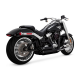 Układ wydechowy Vance & Hines, 2-1/2" Shortshots staggered, 18-20 Softail FLFB