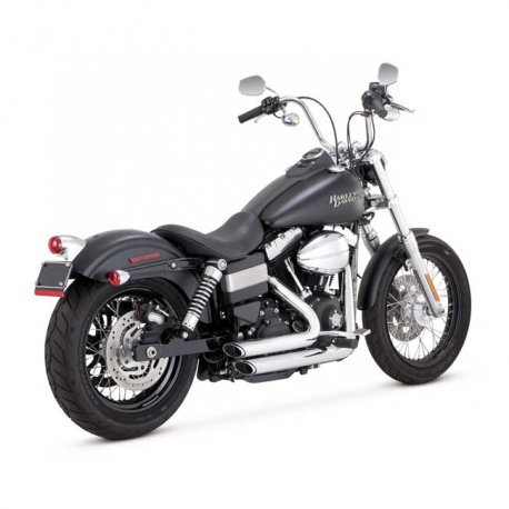 Układ wydechowy Vance & Hines, 2-1/2" Shortshots staggered, 12-17 Dyna
