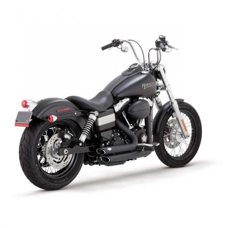 Układ wydechowy Vance & Hines, 2-1/2" Shortshots staggered, 12-17 Dyna