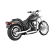 Układ wydechowy Vance & Hines, Twin Slash 3" slip-ons, 07-16 Softail FLSTC
