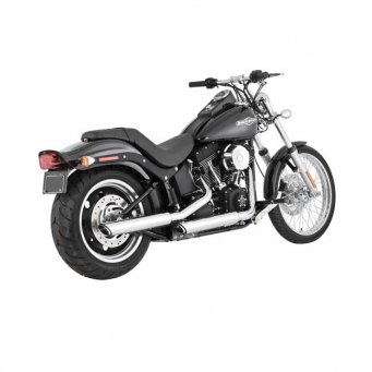 Układ wydechowy Vance & Hines, Twin Slash 3" slip-ons, 07-16 Softail FLSTC
