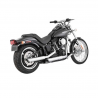 Układ wydechowy Vance & Hines, Twin Slash 3" slip-ons, 07-16 Softail FLSTC