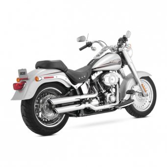 Układ wydechowy Vance & Hines, Twin Slash 3" slip-ons, 07-16 FLSTF