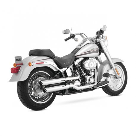 Układ wydechowy Vance & Hines, Twin Slash 3" slip-ons, 07-16 FLSTF