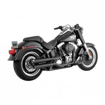 Układ wydechowy Vance & Hines, Twin Slash 3" slip-ons, 07-16 FLSTF