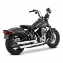Układ wydechowy Vance & Hines, Twin Slash 3" slip-ons, 07-16 Softail FLSTN Deluxe