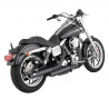 Układ wydechowy Vance & Hines, Twin Slash 3" slip-ons, 07-16 Softail FLSTN Deluxe