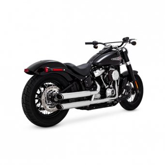 Układ wydechowy Vance & Hines, Twin Slash 3" slip-ons, 18-20 Softail FXBB Street Bob