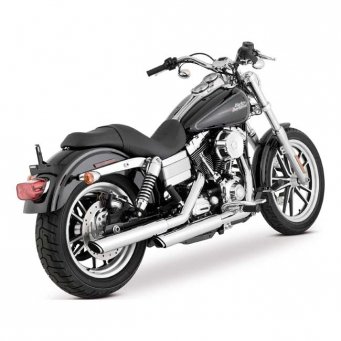 Układ wydechowy Vance & Hines, Twin Slash 3" slip-ons, 91-16 Dyna