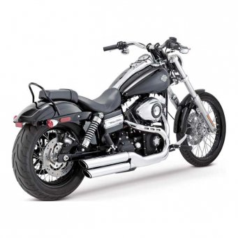 Układ wydechowy Vance & Hines, Twin Slash 3" slip-ons, 08-16 Dyna FXDF Fatbob