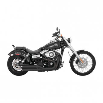 Układ wydechowy Vance & Hines, Twin Slash 3" slip-ons, 08-16 Dyna FXDF Fatbob