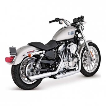 Układ wydechowy Vance & Hines, Twin Slash 3" slip-ons, 04-13 XL