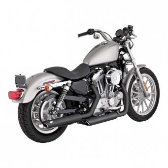 Układ wydechowy Vance & Hines, Twin Slash 3" slip-ons, 04-13 XL