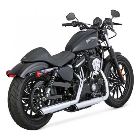 Układ wydechowy Vance & Hines, Twin Slash 3" slip-ons, 14-20 XL
