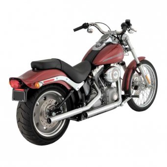 Układ wydechowy Vance & Hines, 2-1/2" Straightshots slip-ons, 07-16 FXSTS