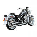Układ wydechowy Vance & Hines, 2-1/2" Straightshots slip-ons, 05-16 Softail FLSTN