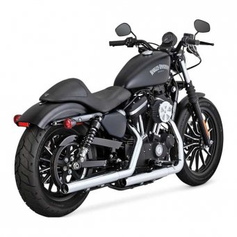 Układ wydechowy Vance & Hines, 2-1/2" Straightshots slip-ons, 14-20 XL
