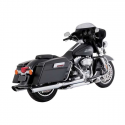 tłumiki harley davidson, Vance & Hines, Wsuwane tłumiki 4" Twin Slash Round, 95-16 FLT / TOURING