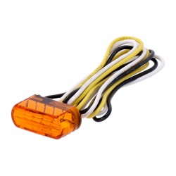 Szybka lampa LED Fastline, kierunkowskaz z pozycyjnym światłem. Bursztynowa.