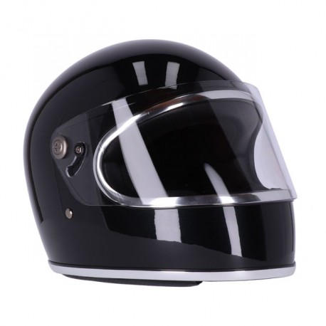 Kask Roeg Chase w kolorze połyskującej czerni, rozmiar S.
