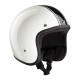 KASK BANDIT JET KLASYCZNY BIAŁY/CZARNY UNISEX ROZMIAR XS (53-54)