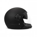Kask DMD A.S.R. w kolorze matowej czerni, rozmiar XS.
